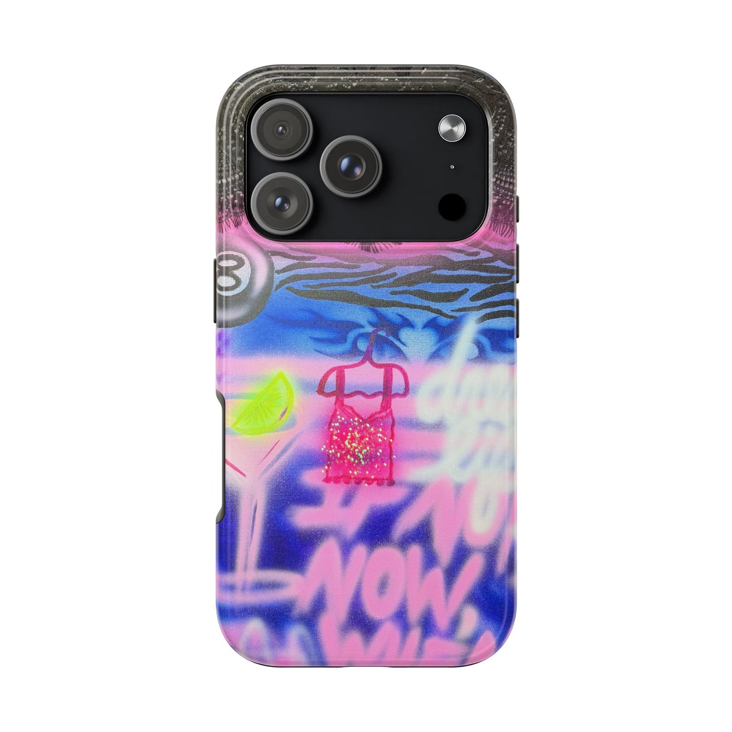 "dream life pt. 2" airbrush iPhone case