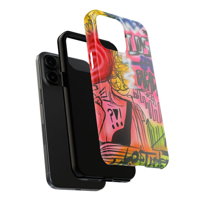 "lost in paradise" airbrush iPhone case
