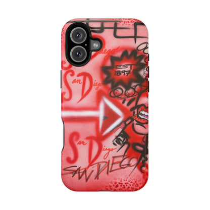 MagSafe "San Diego" Airbrush iPhone-Hülle