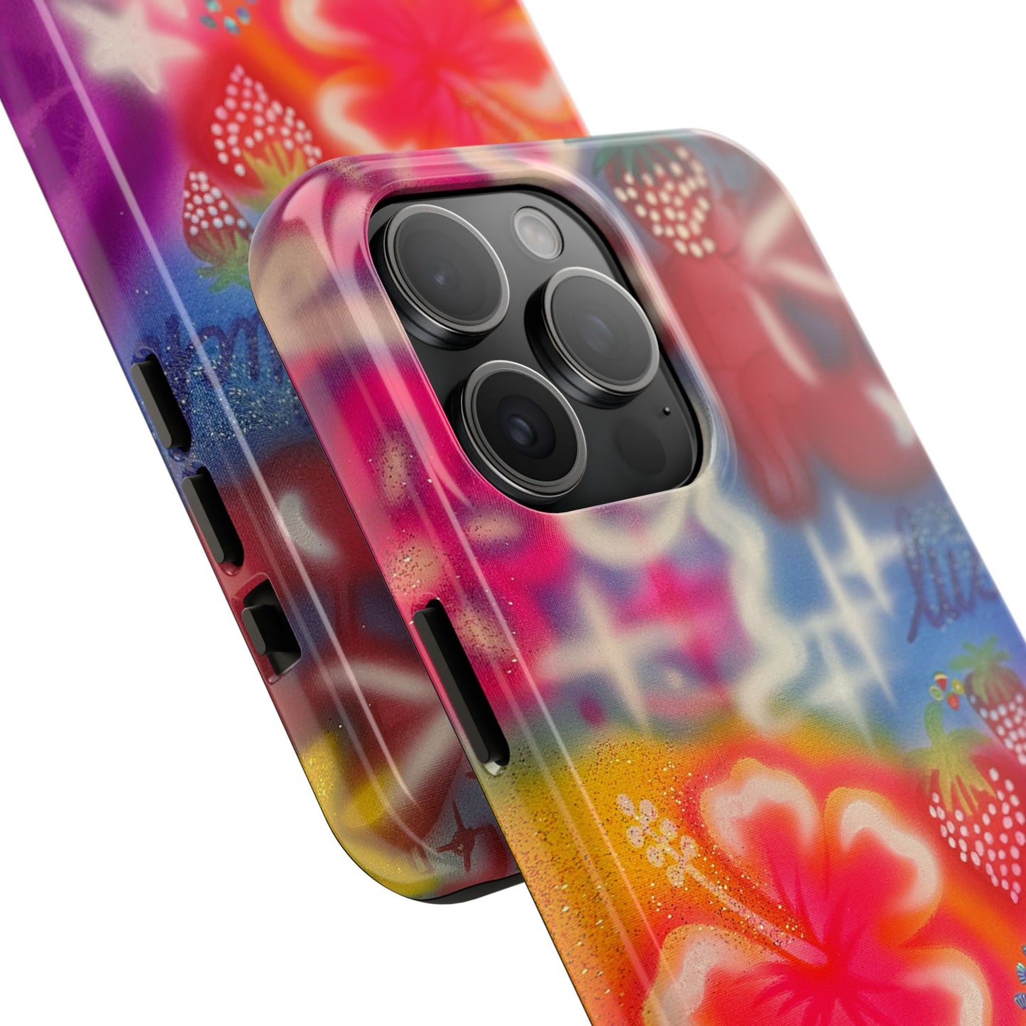 "luck and luv" airbrush iPhone case