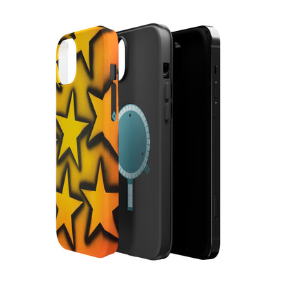 MagSafe „DU BIST EIN STAR!“ Airbrush iPhone Hülle