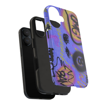 "eye$ on lies" airbrush iPhone case
