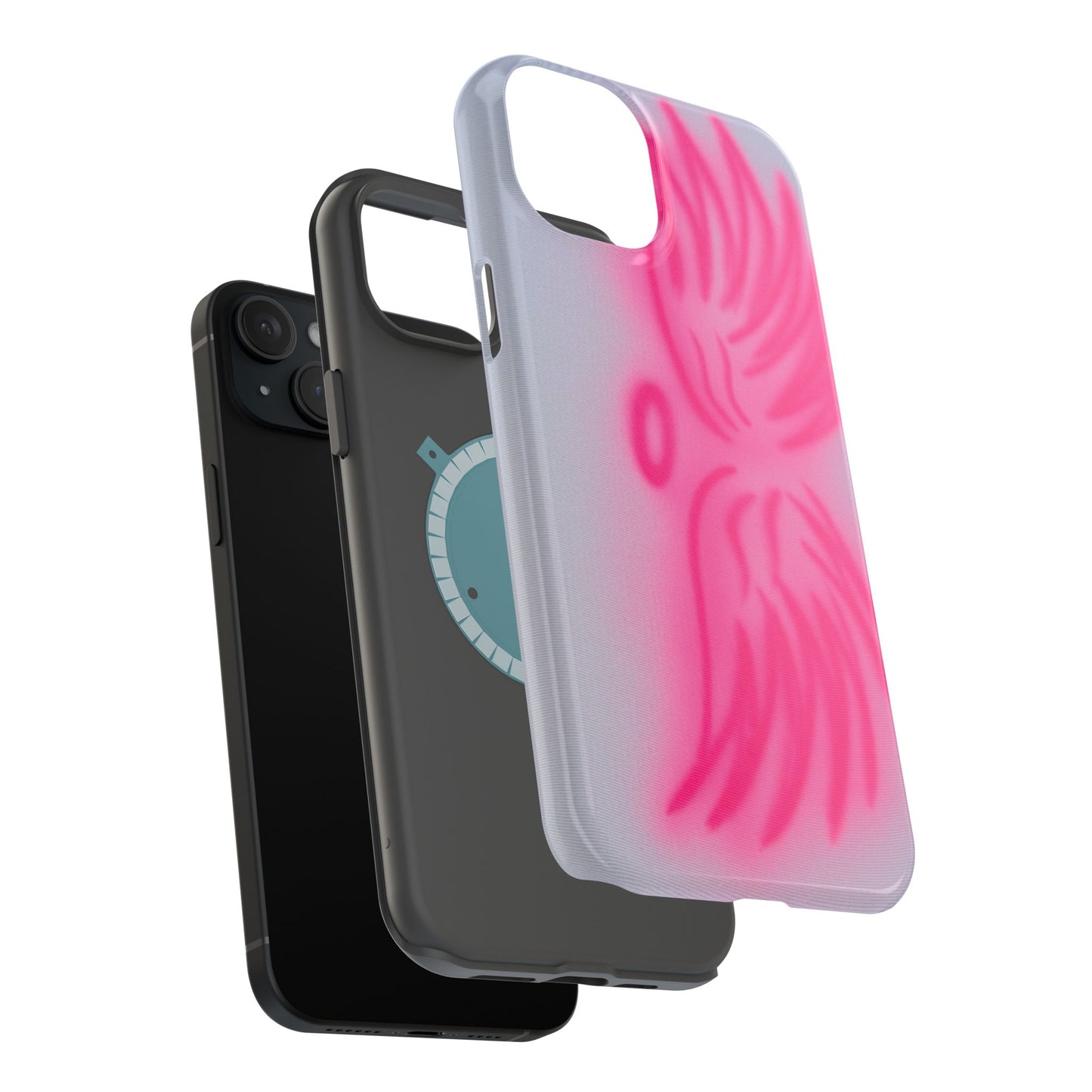 MagSafe "angel wings" airbrush iPhone case