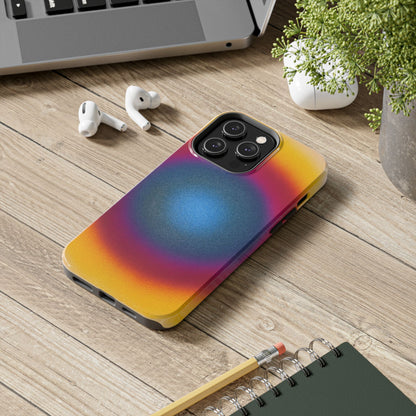 "blue raspberry aura" airbrush iPhone case