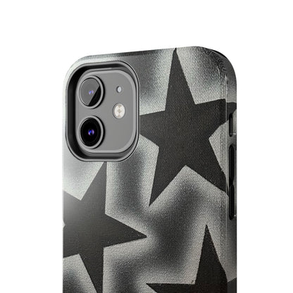 "chrome stars" airbrush iPhone case