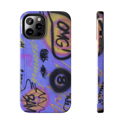 "eye$ on lies" airbrush iPhone case