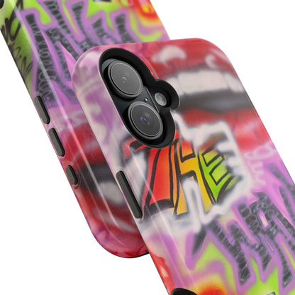 MagSafe "wynwood gold" airbrush iPhone case