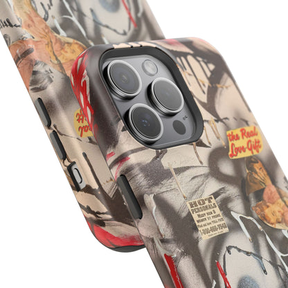 MagSafe "real love" airbrush iPhone case