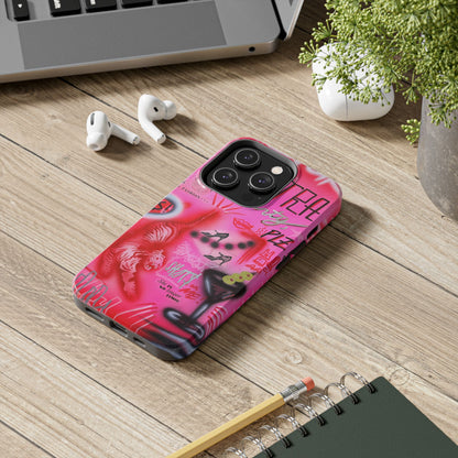 "extra dirty, plz!" airbrush iPhone case