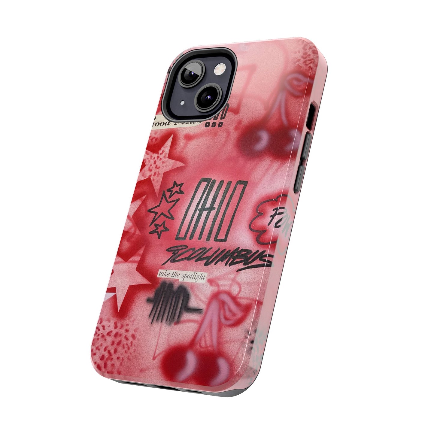 "columbus, ohio" airbrush iPhone case