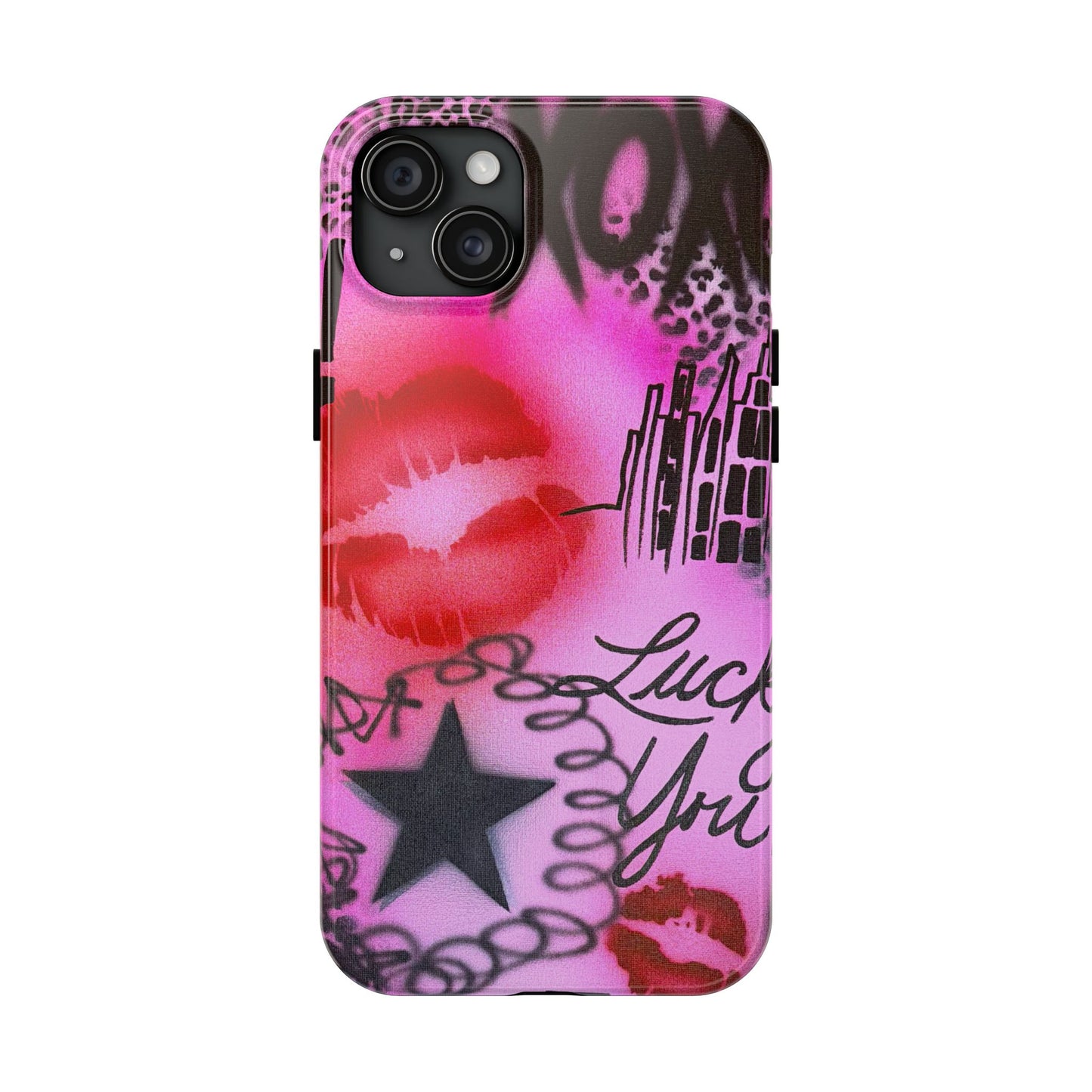 "ulterior motive" airbrush iPhone case