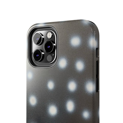 "coconut noir polka dot" airbrush iPhone case
