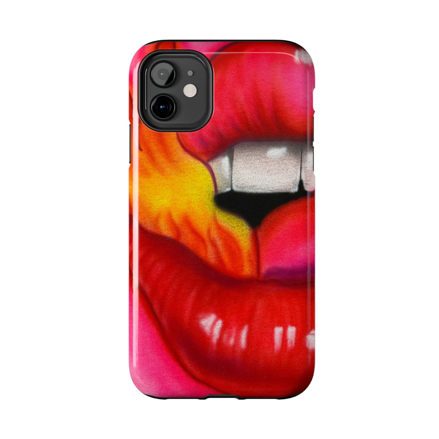 "flaming lips pt. 2" airbrush iPhone case