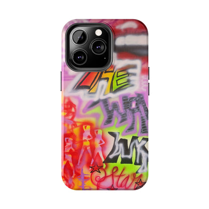 "wynwood gold" airbrush iPhone case