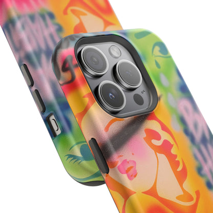 MagSafe „schlechte Angewohnheiten“ Airbrush iPhone Hülle