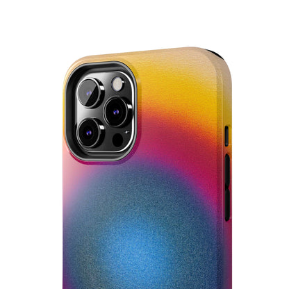 "blue raspberry aura" airbrush iPhone case