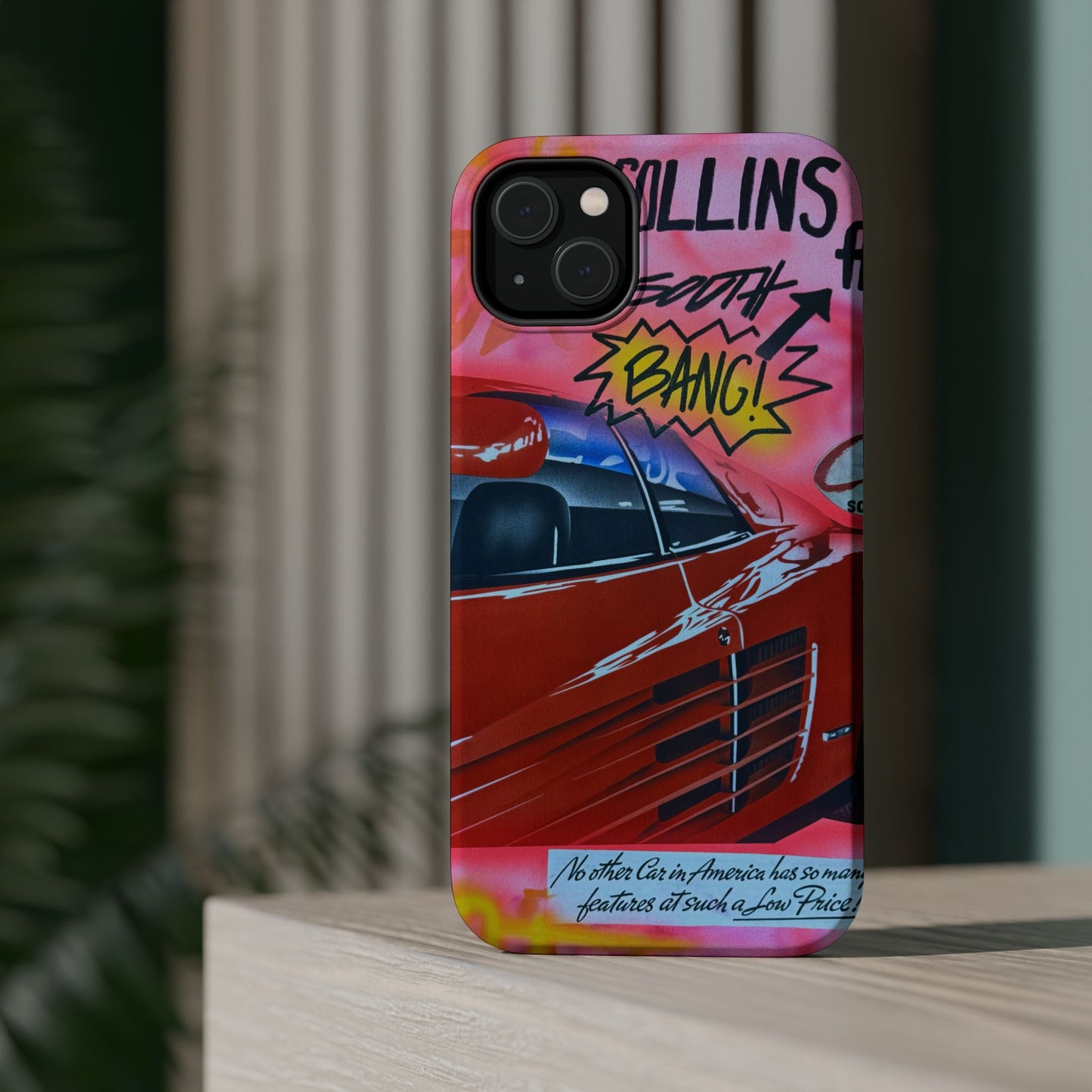 MagSafe "miami momentos" airbrush iPhone case