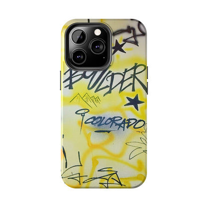 "boulder" airbrush iPhone case