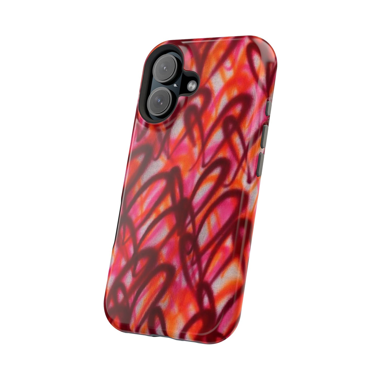 MagSafe „Graffiti Love“ Airbrush iPhone Hülle