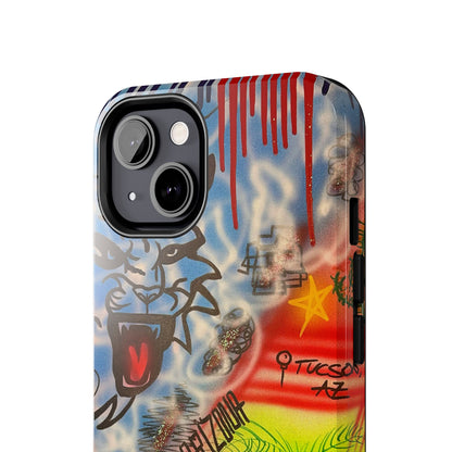 "tucson, arizona pt. 2" airbrush iPhone case