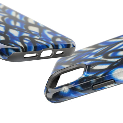 MagSafe "abstract hearts" airbrush iPhone case