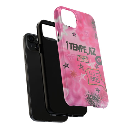 "tempe, az pt. 2" airbrush iPhone case