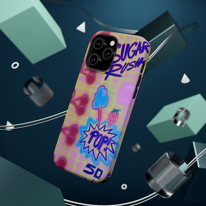 MagSafe "sugar rush" airbrush iPhone case