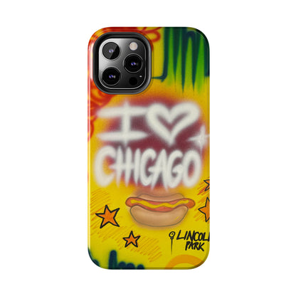 "chicago" airbrush iPhone case