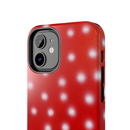 "cherry crush polka dot" airbrush iPhone case