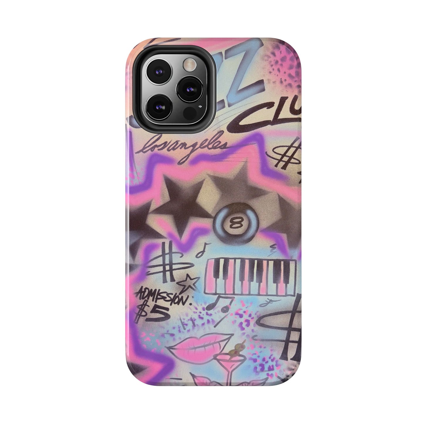 "the jazz club" airbrush iPhone case