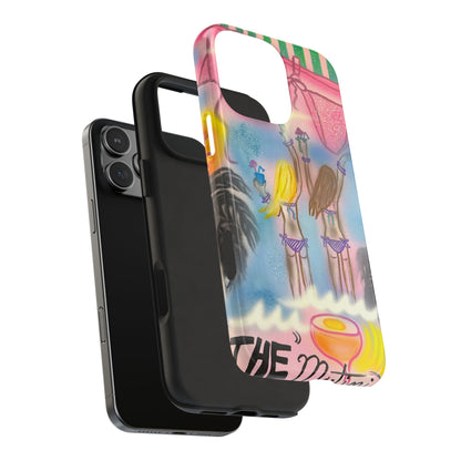 "kinis & tinis" airbrush iPhone case