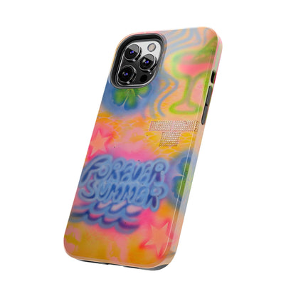"forever summer" airbrush iPhone case
