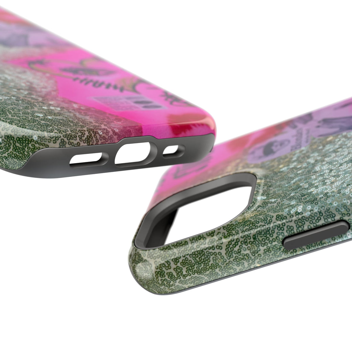 MagSafe "glitter gloss" airbrush iPhone case