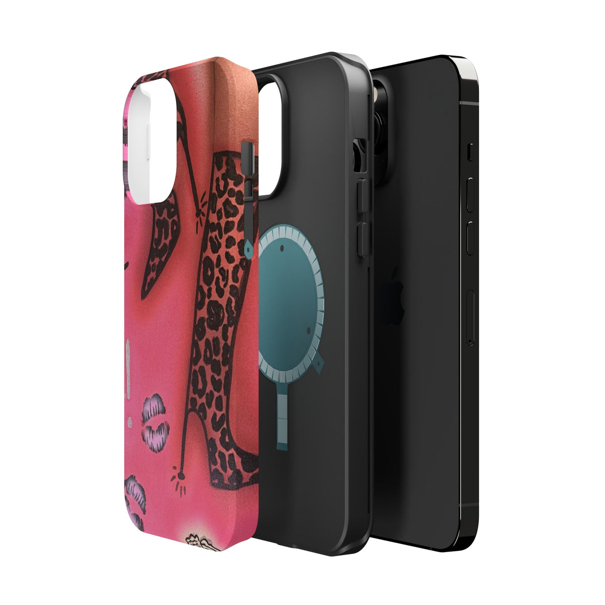 MagSafe „Cheetah Boots“ Airbrush iPhone-Hülle