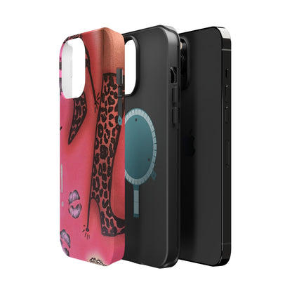 MagSafe „Cheetah Boots“ Airbrush iPhone-Hülle