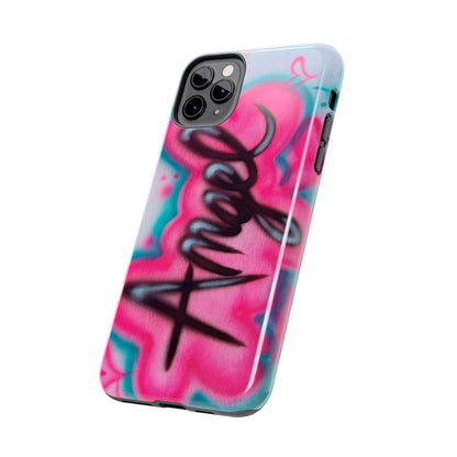 "angel" airbrush iPhone case