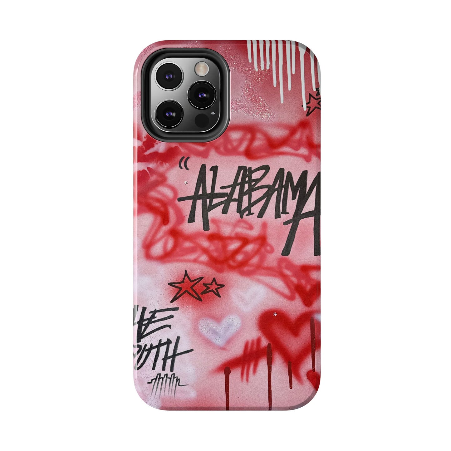 "alabama" airbrush iPhone case