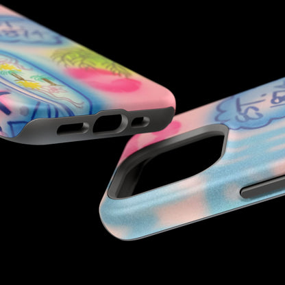 MagSafe "in the wave" airbrush iPhone case