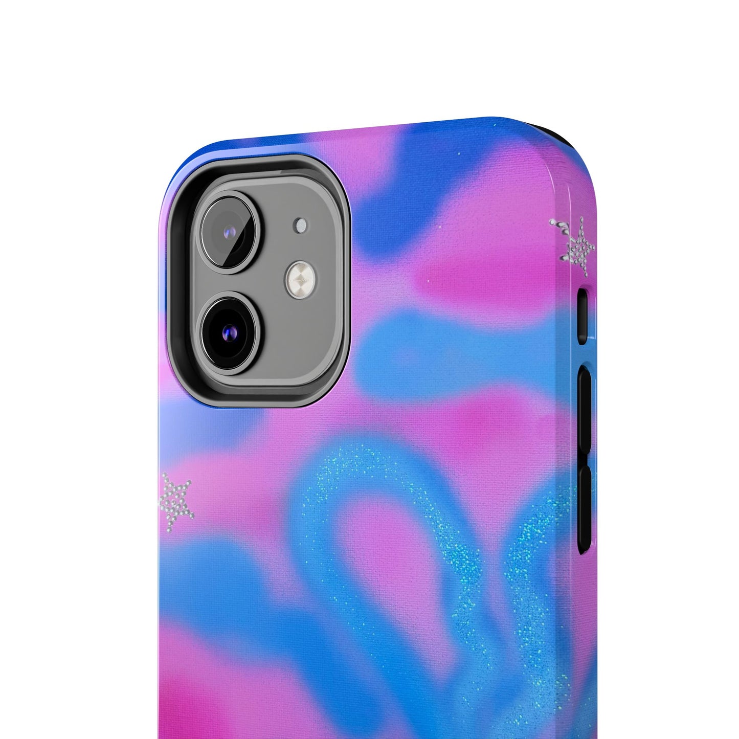 "blue camo" airbrush iPhone case