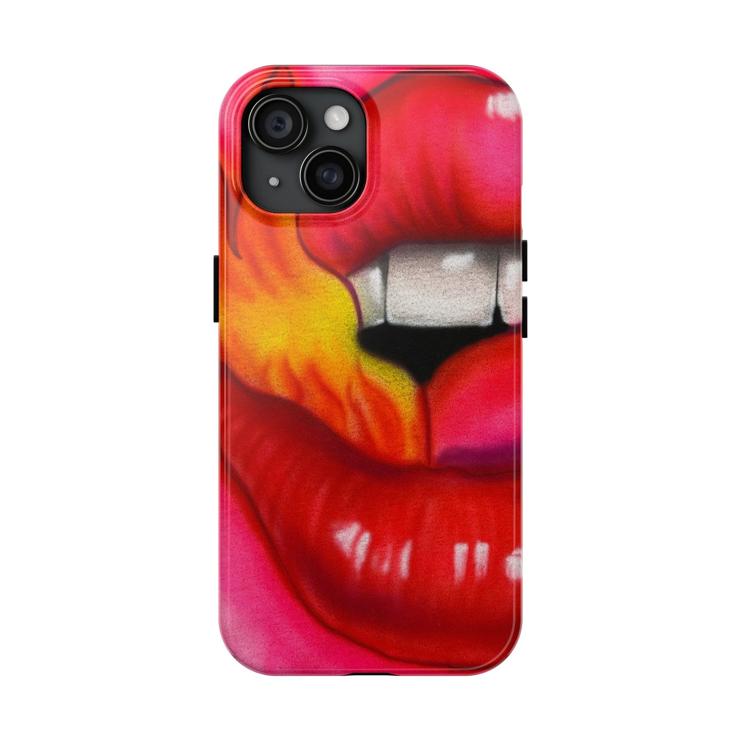 "flaming lips pt. 2" airbrush iPhone case