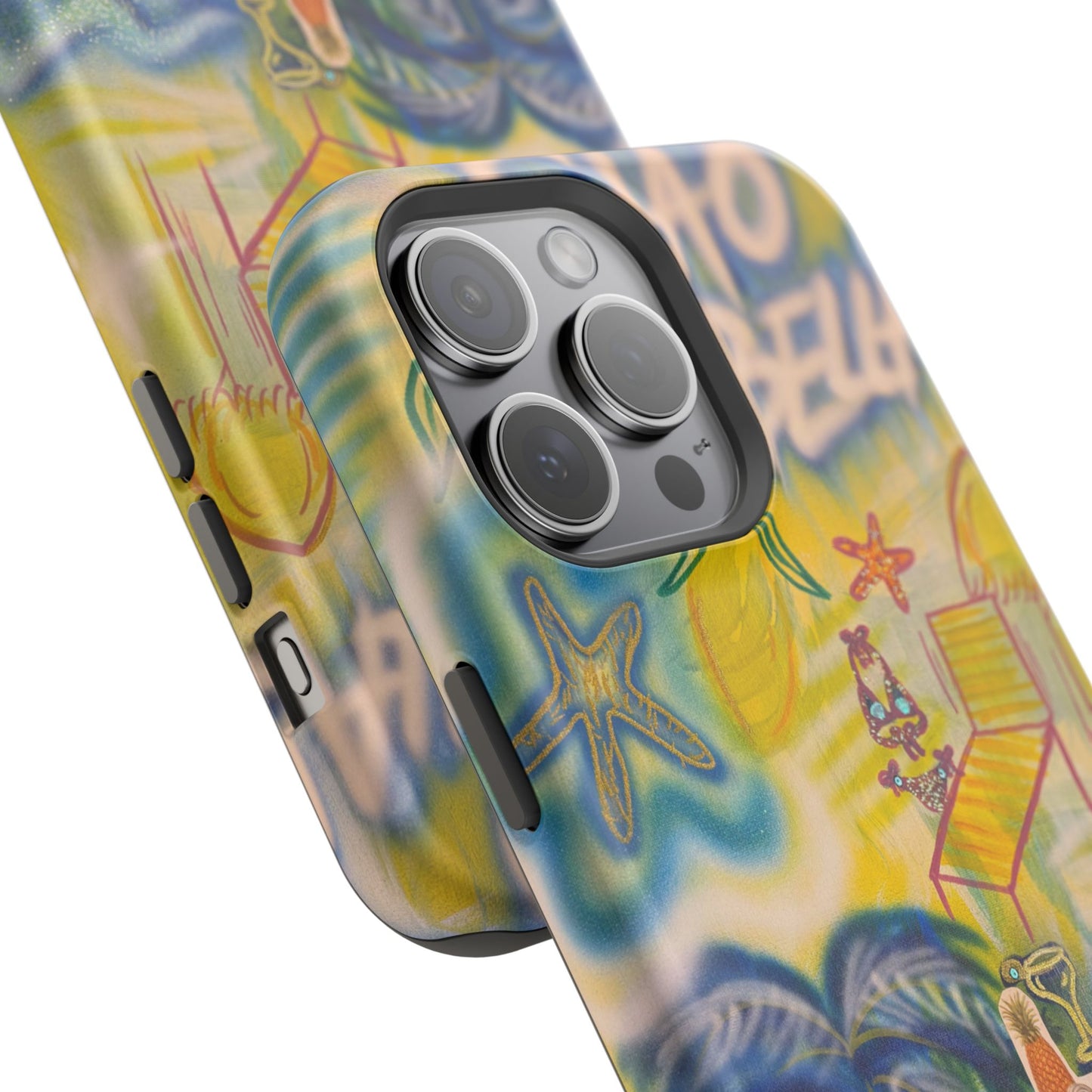 MagSafe "ciao bella" airbrush iPhone case
