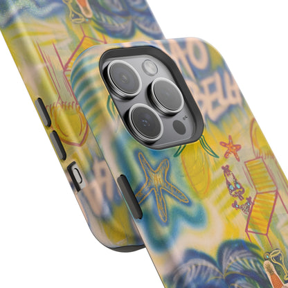 MagSafe "ciao bella" airbrush iPhone case