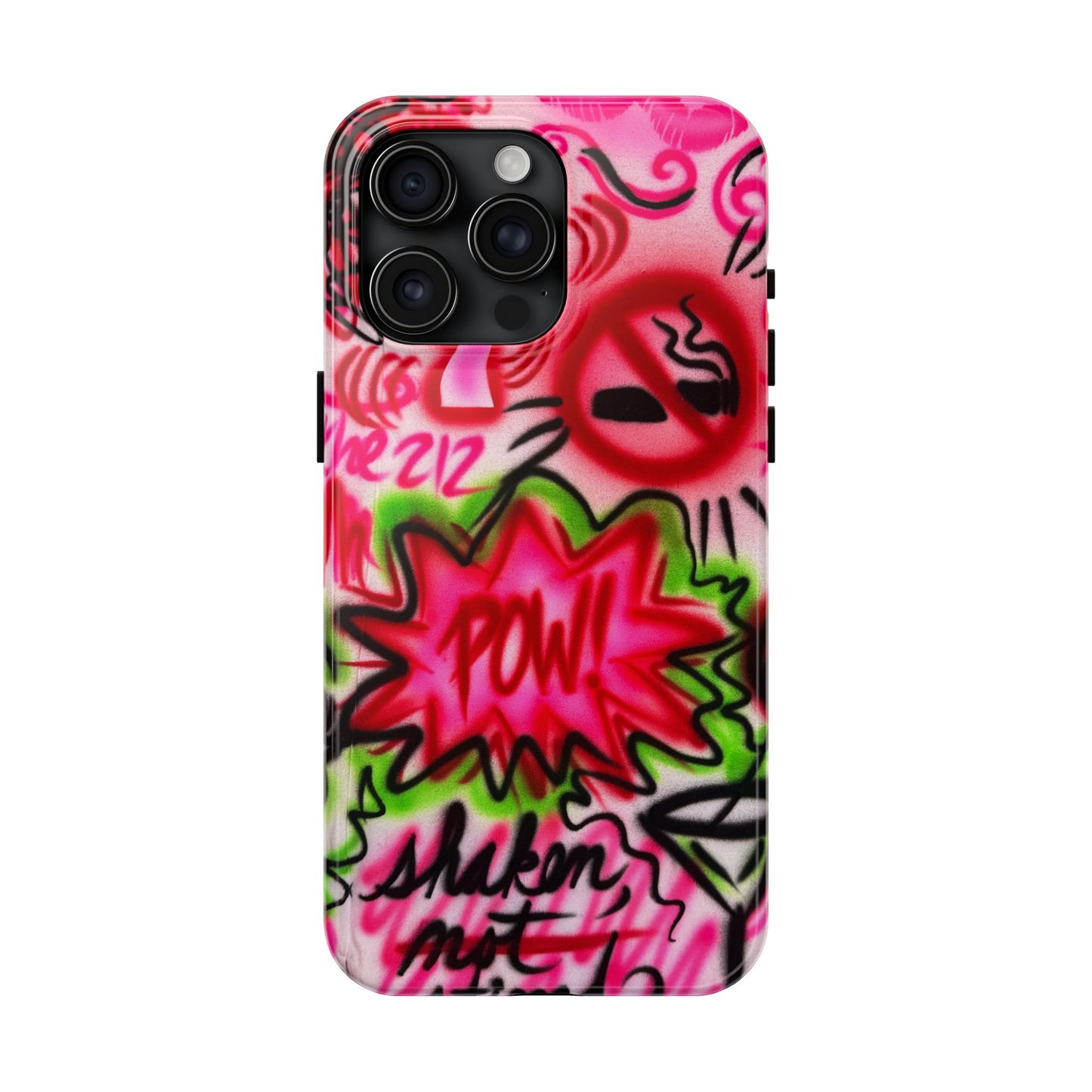"in the 212" airbrush iPhone case