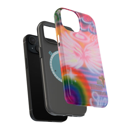 MagSafe "summer bliss" airbrush iPhone case