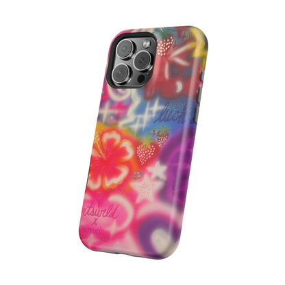MagSafe „luck & luv“ Airbrush iPhone-Hülle
