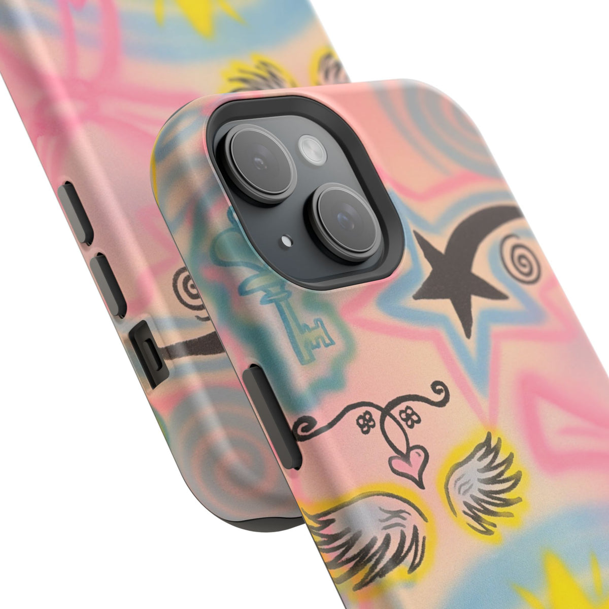 MagSafe "star energy" airbrush iPhone case