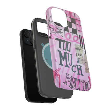 MagSafe "too much motion" airbrush iPhone case