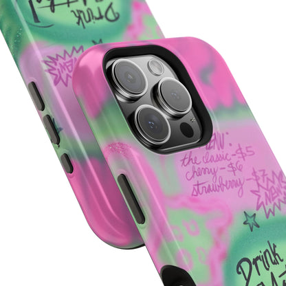 MagSafe "matcha!" airbrush iPhone case