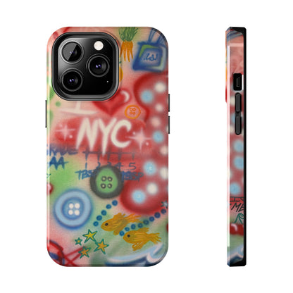 "i <3 NYC" airbrush iPhone case