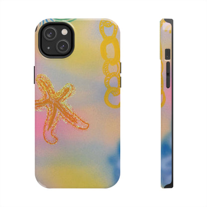 "sweet starfish" airbrush iPhone case
